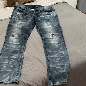 Stylish Distressed Slim Fit Jeans